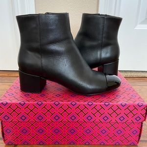Tory Burch Black Shelby 50mm Bootie